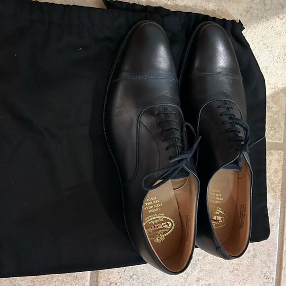 Men's Church's of England, Leather cap toe Oxford's size 10 made in England - Picture 8 of 16